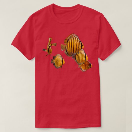 WILD DISCUS FISH T-SHIRT (Design voorkant)