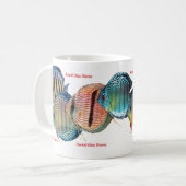 Wild Discus Koffiemok (Voorkant links)