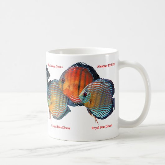 Wild Discus Koffiemok (Rechts)