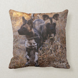 Wild Dog Puppies Pillow Kussen