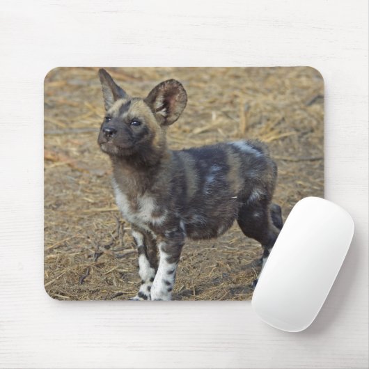 Wild Dog Puppy Muismat (Met muis)