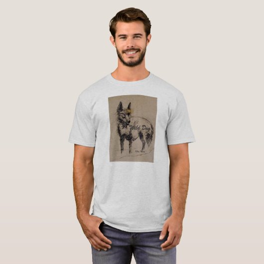 Wild Dog T-shirt (Voorkant volledig)