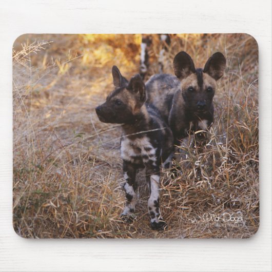Wild Dogs Mousepad Muismat (Voorkant)
