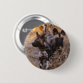 Wild Dogs ronde knop Button 5,7 Cm (Voorkant /achterkant)