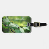 Wild Dogwood Flower Blossom - Gepersonaliseerd Bagagelabel (Voorkant horizontaal)