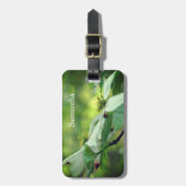 Wild Dogwood Flower Blossom - Gepersonaliseerd Bagagelabel (Voorkant verticaal)