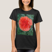Wild Double Poppy Flower T-shirt (Voorkant)
