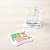 Wild & Drie Kangoeroe 3e Verjaardag Papier Onderze Kartonnen Onderzetters (Insitu)