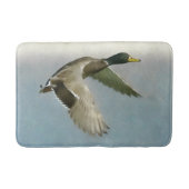 Wild Duck in vlucht Badmat (Voorkant)