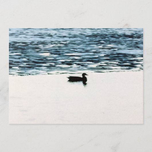 Wild Duck Lake Diner Menu Kaart (Achterkant)