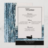 Wild Duck Lake Diner Menu Kaart (Voorkant / Achterkant)