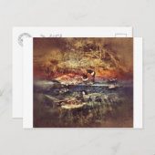 Wild Ducks Briefkaart (Voorkant / Achterkant)