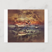 Wild Ducks Briefkaart (Voorkant)