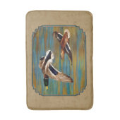 Wild Ducks Flying Tan Badmat (Voorkant Verticaal)