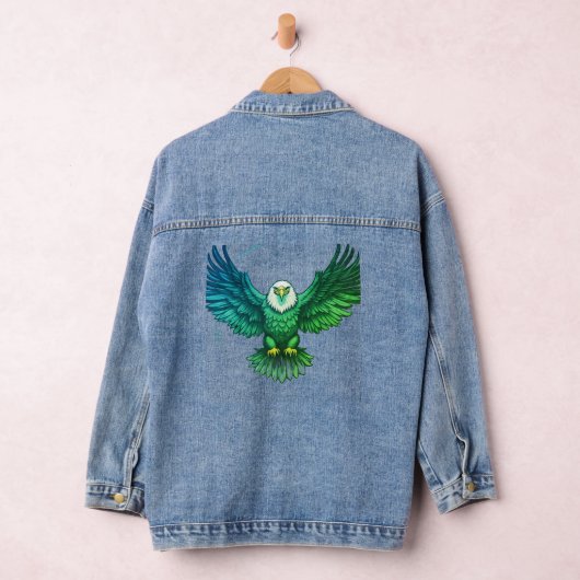 Wild Eagle vogel Denim Jas Jacket (Hangar)