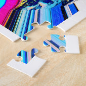 Wild Earth elementen kunst Legpuzzel (Zijkant)