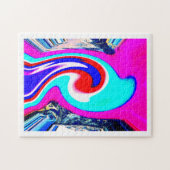 Wild Earth elementen kunst Legpuzzel (Horizontaal)