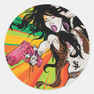 Wild East Ronde Sticker