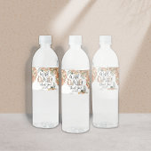 Wild Een 1e Verjaardag Fles label Waterfles Etiket