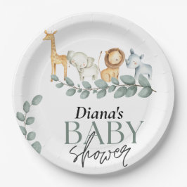 Wild Een 1e Verjaardag, Jonge Wild Drie 2e 3e, Cut Papieren Bordje