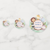 wild een 1e verjaardag oerwoud safari Verjaardagsf Confetti (Voorkanten)