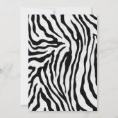 Wild Een 1e Verjaardag Uitnodiging Oerwoud bladere (Achterkant)