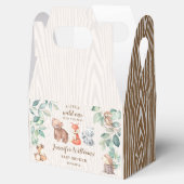 Wild een bos baby shower snoep gunst boxen bedankdoosjes (Geopend)