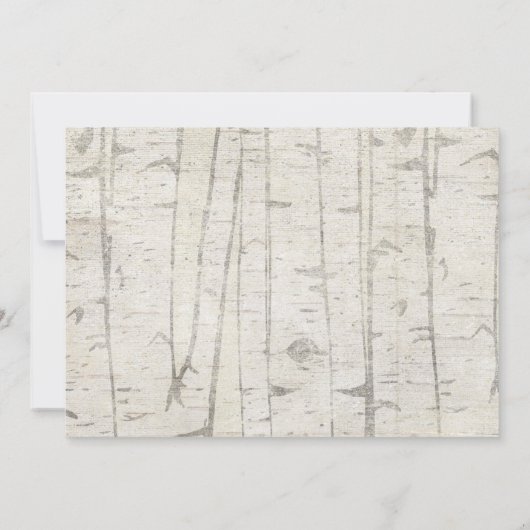 Wild Een bosbeesten jongens 1e verjaardag foto Kaart (Achterkant)