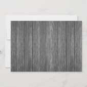 Wild één eerste blauwgroen uitnodiging van de verj (Achterkant)