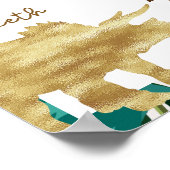 Wild Een Eerste Verjaardag Milestones Poster (Hoek)