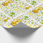 Wild Een Eerste Verjaardagscadeau Wrapping Papier (Hoek)