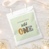 Wild een groen baby shower Favor Bag Bedankzakje (Geknipt)