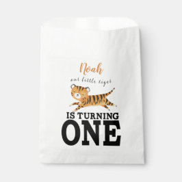 Wild Een Leuk Oerwoud Tijger 1e Verjaardag Bedankzakje