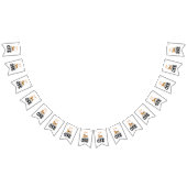 Wild Een Leuk Oerwoud Tijger 1e Verjaardag Vlaggetjes (Alle)