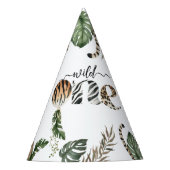 Wild Een Moderne Geslacht Neutraal 1e Verjaardag Feesthoedjes (Voorkant)