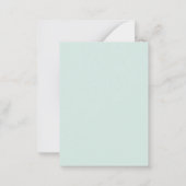 Wild Eén Oerwoud Safari Dieren 1e verjaardag Notitiekaartje (Achterkant)