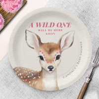 Wild Een Roze Gevlekt Fawn Herten Baby shower