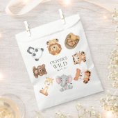 Wild een safari thema eerste verjaardag bedankzakje (Geknipt)