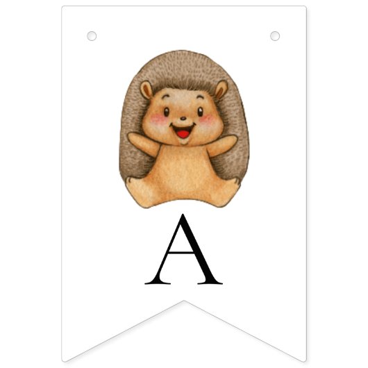 Wild een safari thema eerste verjaardag vlaggetjes (Derde vlag)