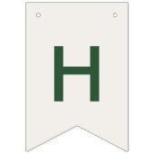 Wild Een Schattigee Dinosaurus Eerste Verjaardagsf Vlaggetjes (Tweede vlag)