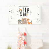 Wild een tafel achtergrond banner Tribal Woodland (Insitu)