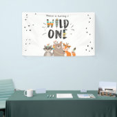 Wild een tafel achtergrond banner Tribal Woodland (Beurs)