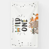 Wild een tafel achtergrond banner Tribal Woodland (Verticaal)