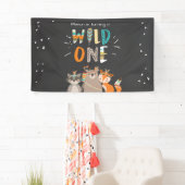Wild een tafel achtergrond banner Tribal Woodland (Insitu)