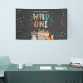 Wild een tafel achtergrond banner Tribal Woodland (Beurs)
