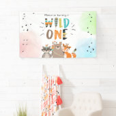 Wild een tafel achtergrond banner Tribal Woodland (Insitu)