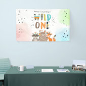 Wild een tafel achtergrond banner Tribal Woodland (Beurs)