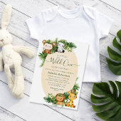 WILD EEN | Uitnodiging tot het baby shower van sch