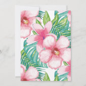 Wild Een verjaardag Dank je Oerwouden Bedankkaart (Achterkant)