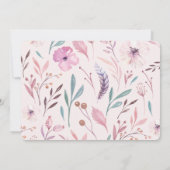 Wild één verjaardagsfotofeestje uitnodigen. kaart (Achterkant)